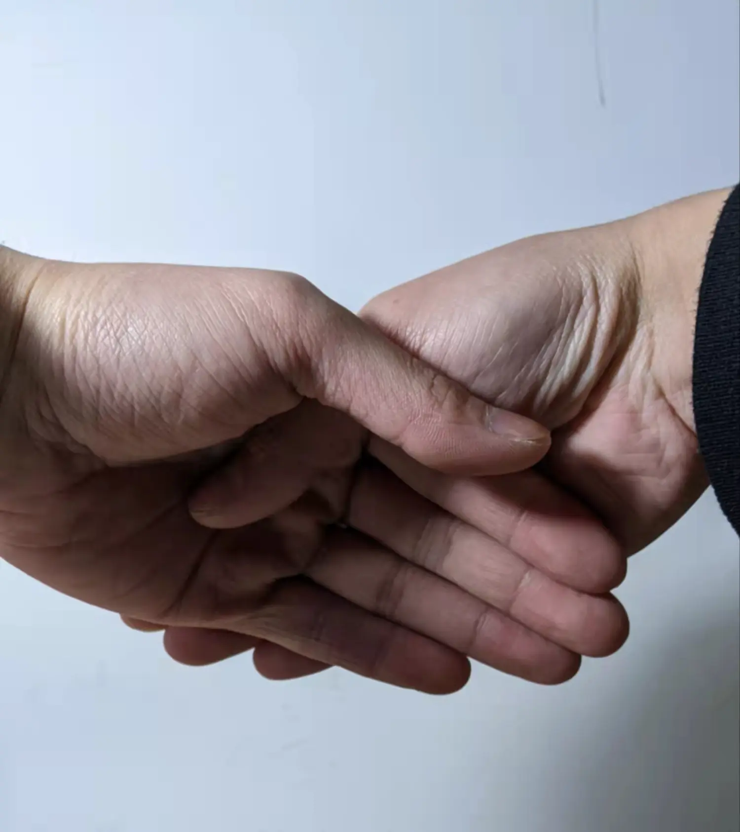 气功练习手势演示